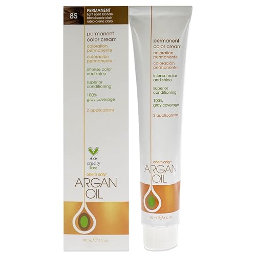 One N' Only Permanent Hair Color - Permanent Hair Dye Made with Argan Oil - Delivers Rich, Accurate Tones with Gray Coverage - Improves Moisture