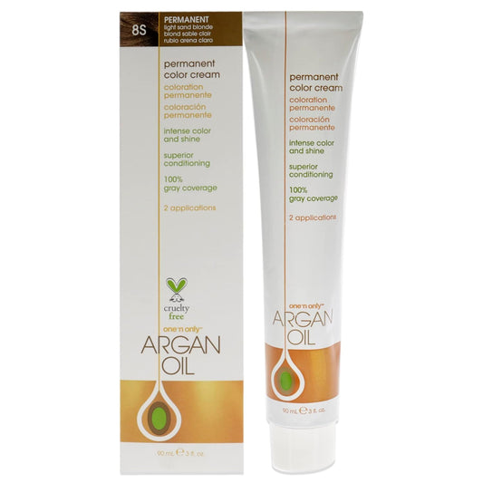One N' Only Permanent Hair Color - Permanent Hair Dye Made with Argan Oil - Delivers Rich, Accurate Tones with Gray Coverage - Improves Moisture