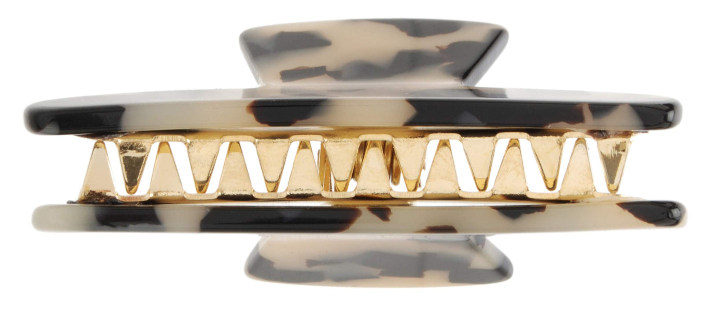 France Luxe Elizabeth Pinch Classic Claw Clip - Ivory Tokyo