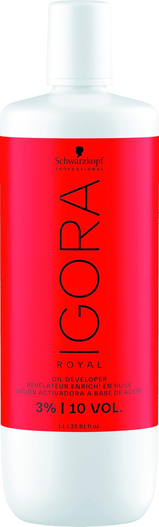 Schwarzkopf - IGORA ROYAL LOC ACTIV 3% 10 VOL - 1000 ml