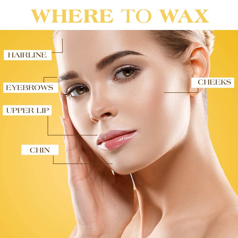 GiGi Waxing Strips for Hair Waxing/Hair Removal, Petite Cloth Strips - 100 Strips Beauty and Personal Care GIGI
