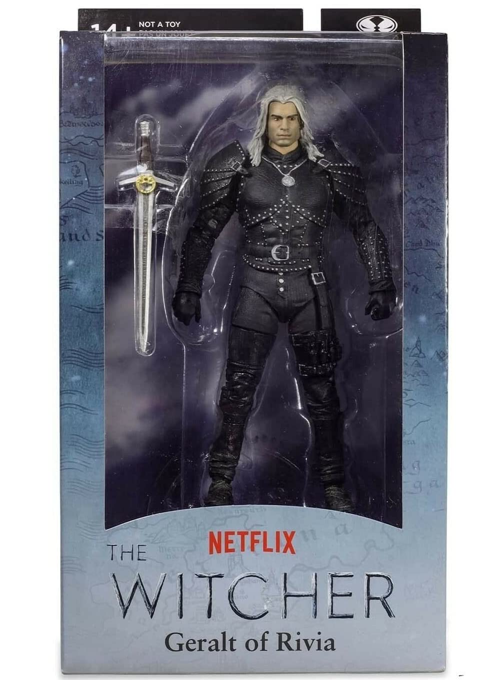 McFarlane Toys Netflix The Witcher Geralt of Rivia (Season 2) 7" Action Figure with Accessories
