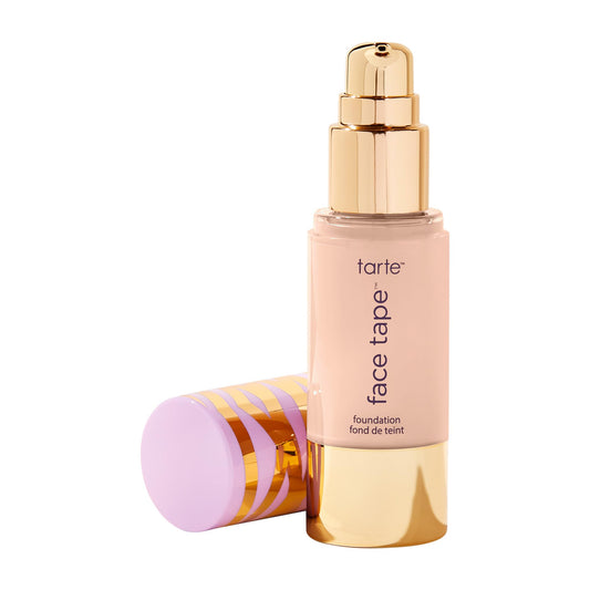 Tarte Face Tape Foundation - Coverage Matte Finish Foundation with Snow Mushroom & Hyaluronic Acid for Hydration, Waterproof, Vegan & Cruelty-Free