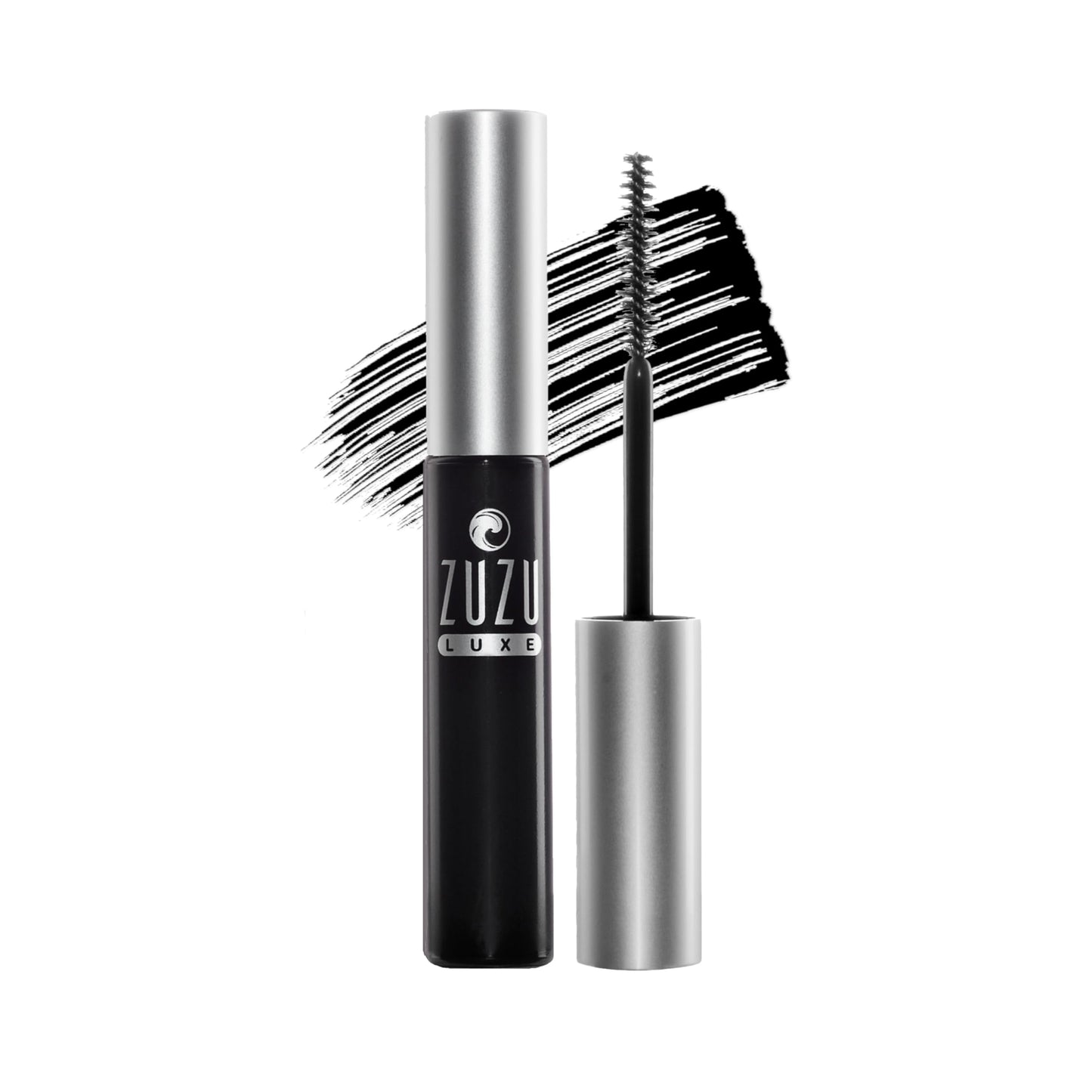 ZUZU LUXE Luxe Mascara (Onyx), Water resistant, Natural, Paraben Free, Vegan, Gluten-free, Cruelty-free, Non GMO, Adds volume to lashes, Vitamin
