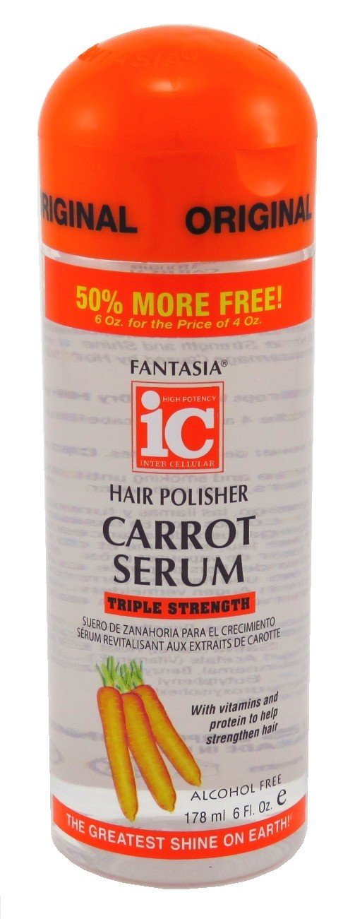Fantasia Serum 6 Ounce Carrot Hair Polisher (178ml) (3 Pack)