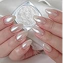 1 Box Laser Nail Glitter Peacock Mirror Powder Laser Dust Nail Art Chrome Pigment Powder Rose Gold Silver Mix Nail Art Glitter Sequins DIY Sparkly