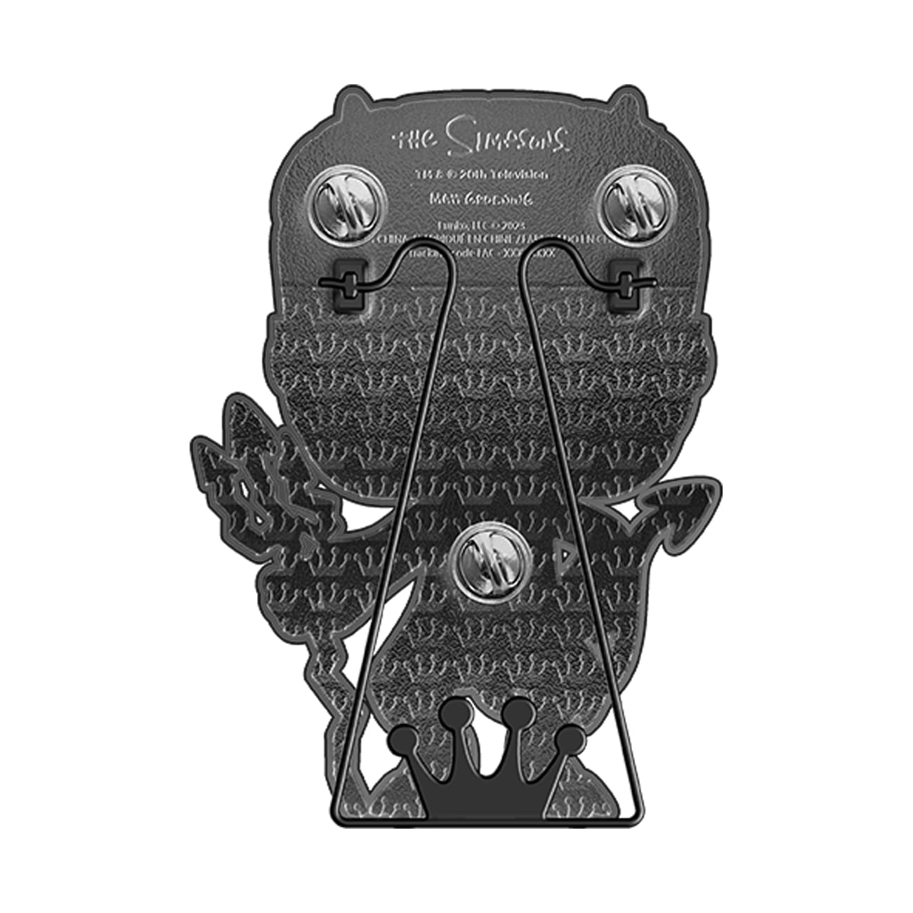 Loungefly PIN Large Enamel Pin Horror: Simpsons - Ned Flanders - Devil Flanders - The Simpsons Enamel Pins - Cute Collectable Novelty Brooch…