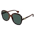 Gucci GG1178S Havana/Green 56/20/145 women Sunglasses