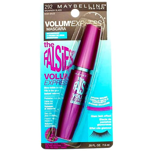 Maybelline Volum'express Falsies Mascara, Brownish Black, 6 Ea