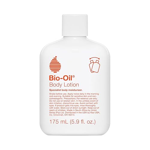Bio-Oil Moisturizing Body Lotion for Sensitive and Dry Skin, Ultra-Lightweight, Fast Absorbing Moisturizer with Jojoba, Rosehip, Shea Oil