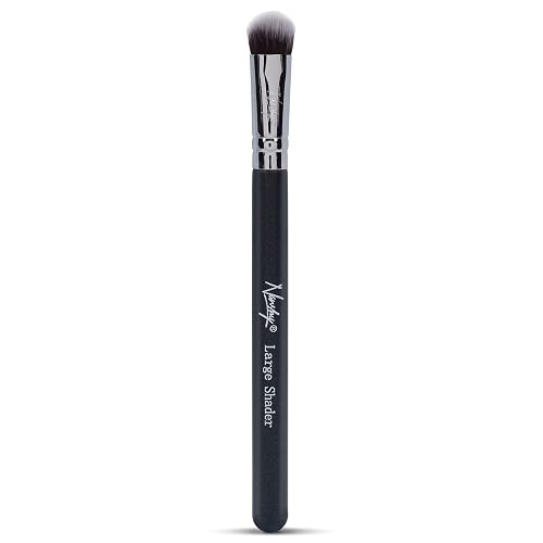 Nanshy Large Shader Eyeshadow Brush - Perfect for Applying & Blending Powder & Cream Eye Shadow - Large, Fluffy Blending Eyeshadow Brush - Vegan