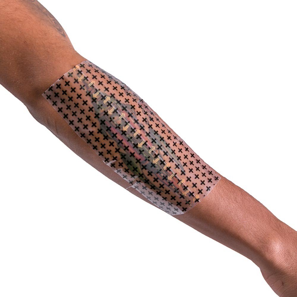 Recovery Aftercare Derm Shield Tattoo Cover Up Patch - Latex-Free & Waterproof Tattoo Aftercare Bandage - Transparent Matte Film - Breathable Beauty and Personal Care Recovery