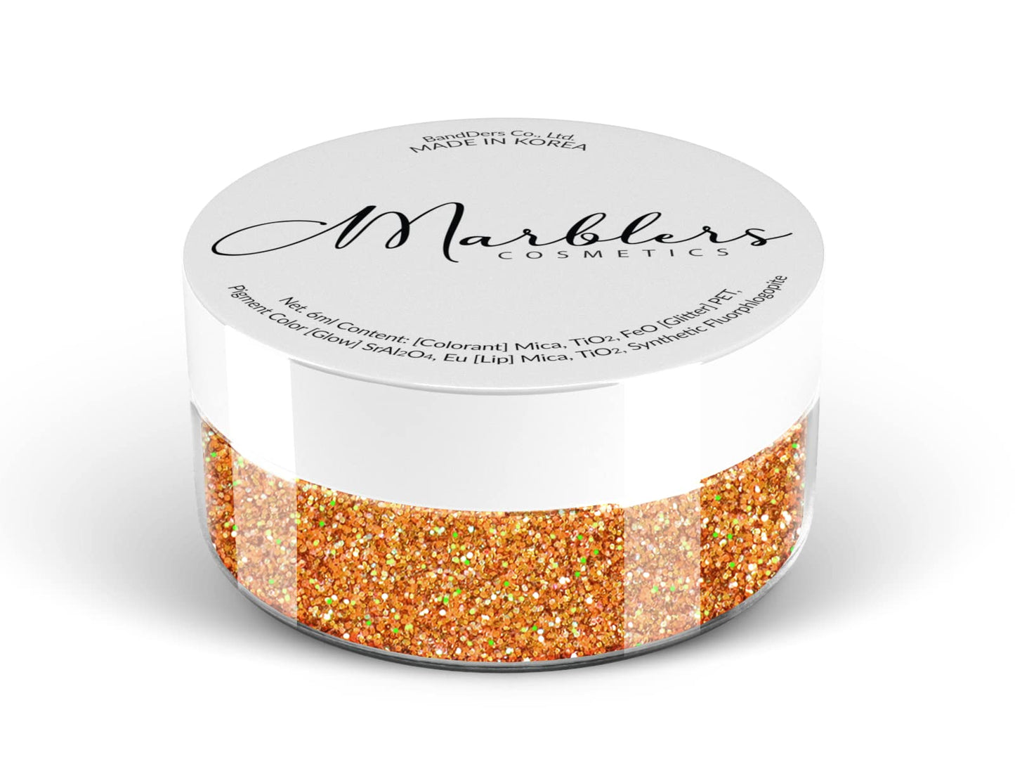 MARBLERS Holographic Face & Body Glitter [Holo Juicy Pop] 0.18oz (5g) | Fine | Non-Toxic | Cruelty-Free | Festival, Rave & Party Makeup | Eye, Hair
