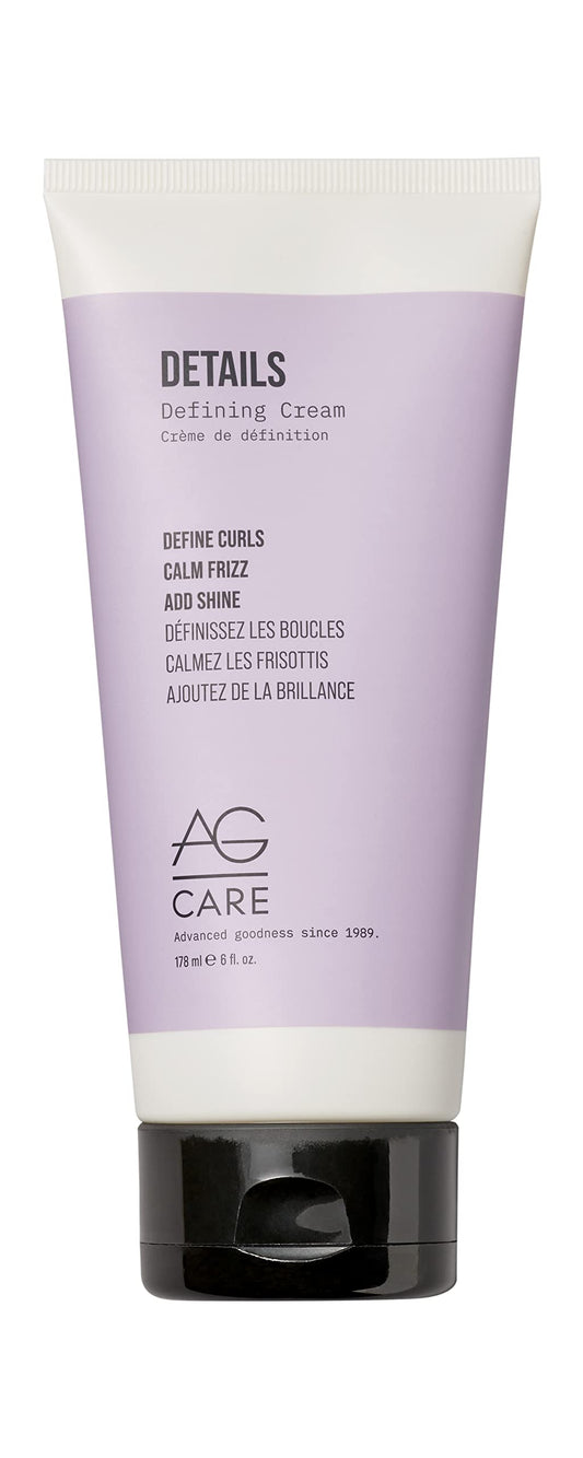 AG Care Curl Details Defining Cream, Define Curls and Add Shine - Exclusive Curl Creating Complex, 6 Fl Oz