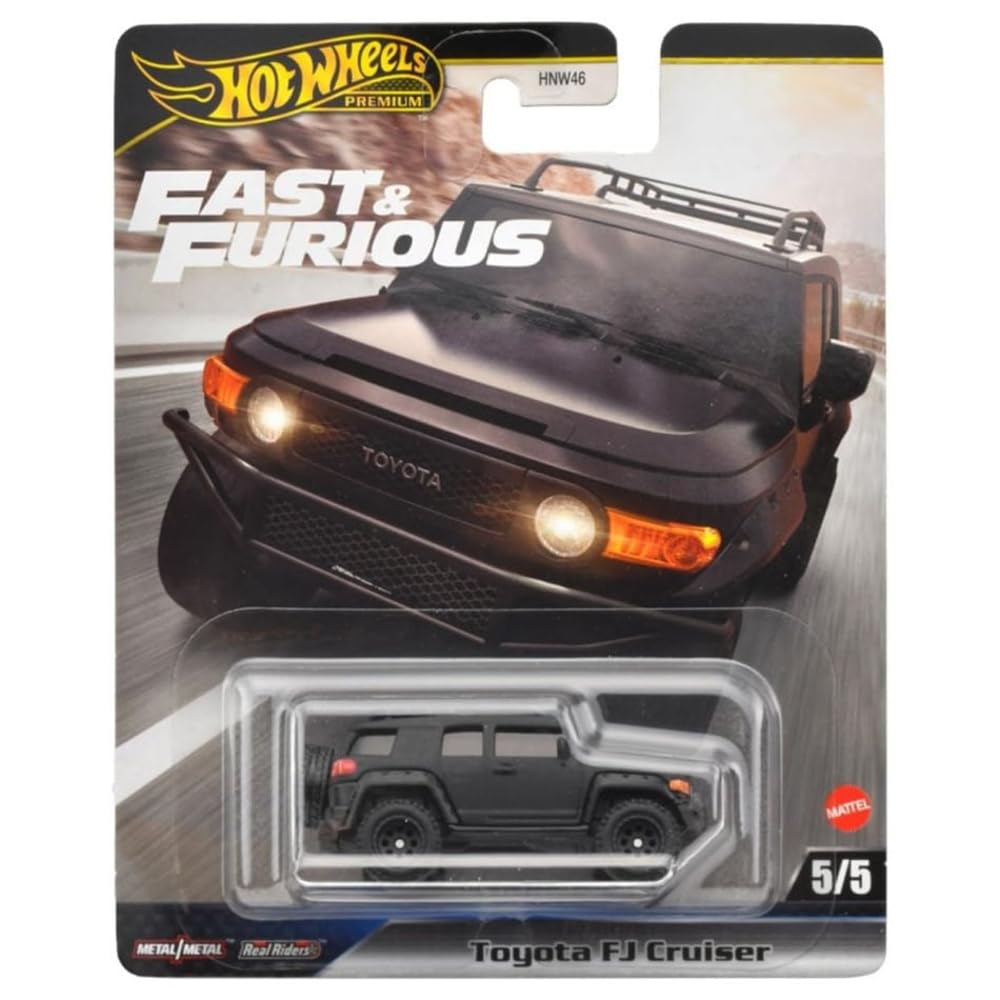 Hot Wheels Toyota FJ Cruiser, Fast & Furious 5/5 [Black]