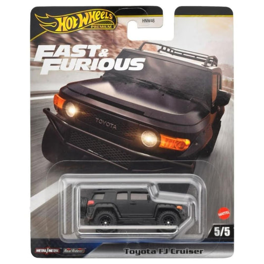 Hot Wheels Toyota FJ Cruiser, Fast & Furious 5/5 [Black]