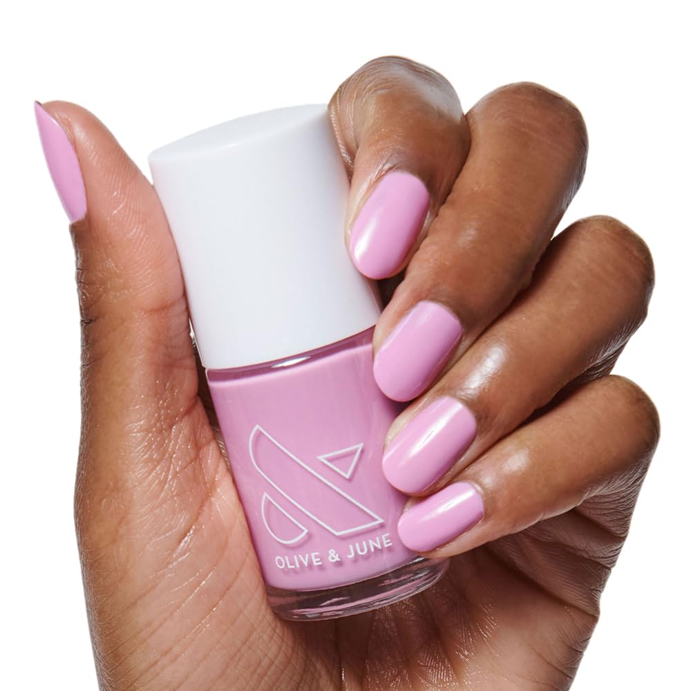 Olive & June Long Lasting Summer Nail Polish | Plump Gel-Like Finish No Lamp Needed | Lasts up to 10 days | Salon-Quality 15-Free Vegan & Cruelty-Free Beauty & Personal Care Olive & June