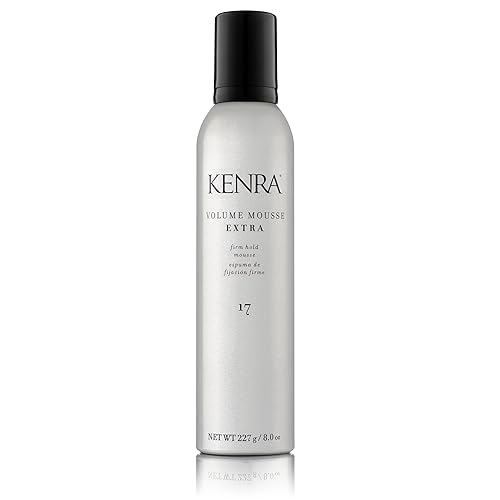 Kenra Volume Mousse Extra 17 | Firm Hold Mousse | Non-drying, Non-flaking Lightweight Formula | Tames Frizz & Conditions |Thermal Protection up