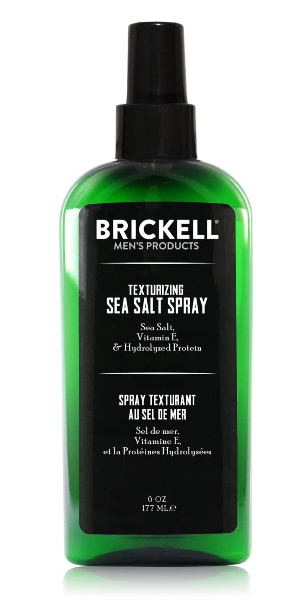 Brickell Men's Texturizing Sea Salt Spray for Men, Alcohol-Free, Lifts & Texturizes Hair for a Beach or Surfer Hair Style, With Sea Salt, Vitamin E Beauty and Personal Care Brickell Men's Products