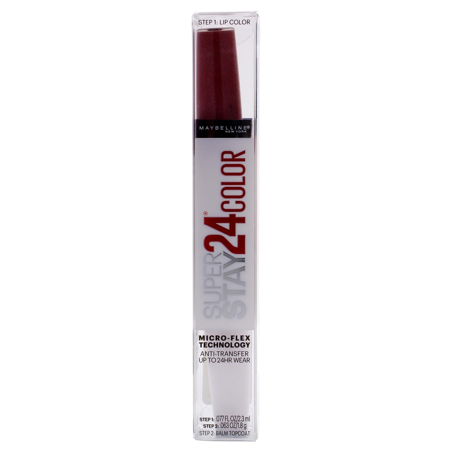 Maybelline Super Stay 24, 2-Step Liquid Lipstick Makeup, Long Lasting Highly Pigmented Color with Moisturizing Balm, Timeless Rose, Pink, 1 Count