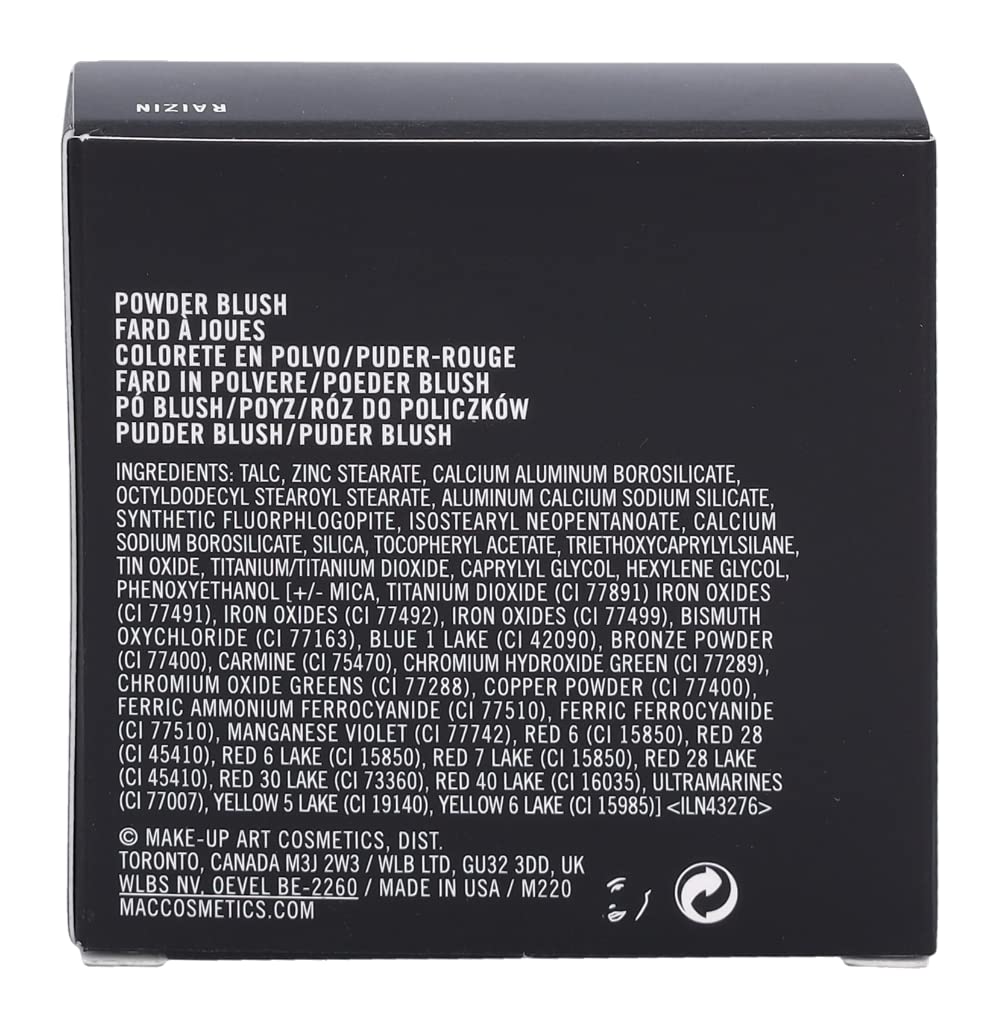 Powder Blush - Raizin by MAC for Women - 0.21 oz Blush