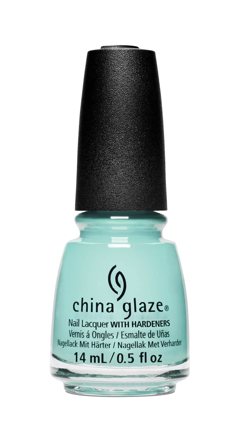 China Glaze Nail Lacquer, Live In the Mo-Mint, 0.5 fl oz Beauty & Personal Care China Glaze