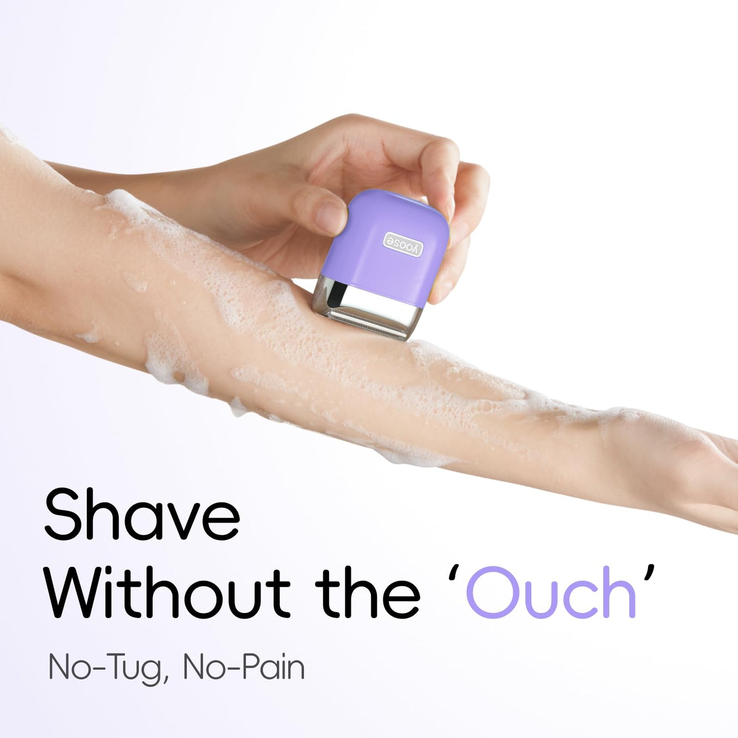 yoose Electric Razors for Women, IPX7 Alloy Body Bikini Trimmer for Women (USB-C, Trimmer Comb, Multi Shaving Modes), Portable Size, Taro Purple Beauty and Personal Care yoose
