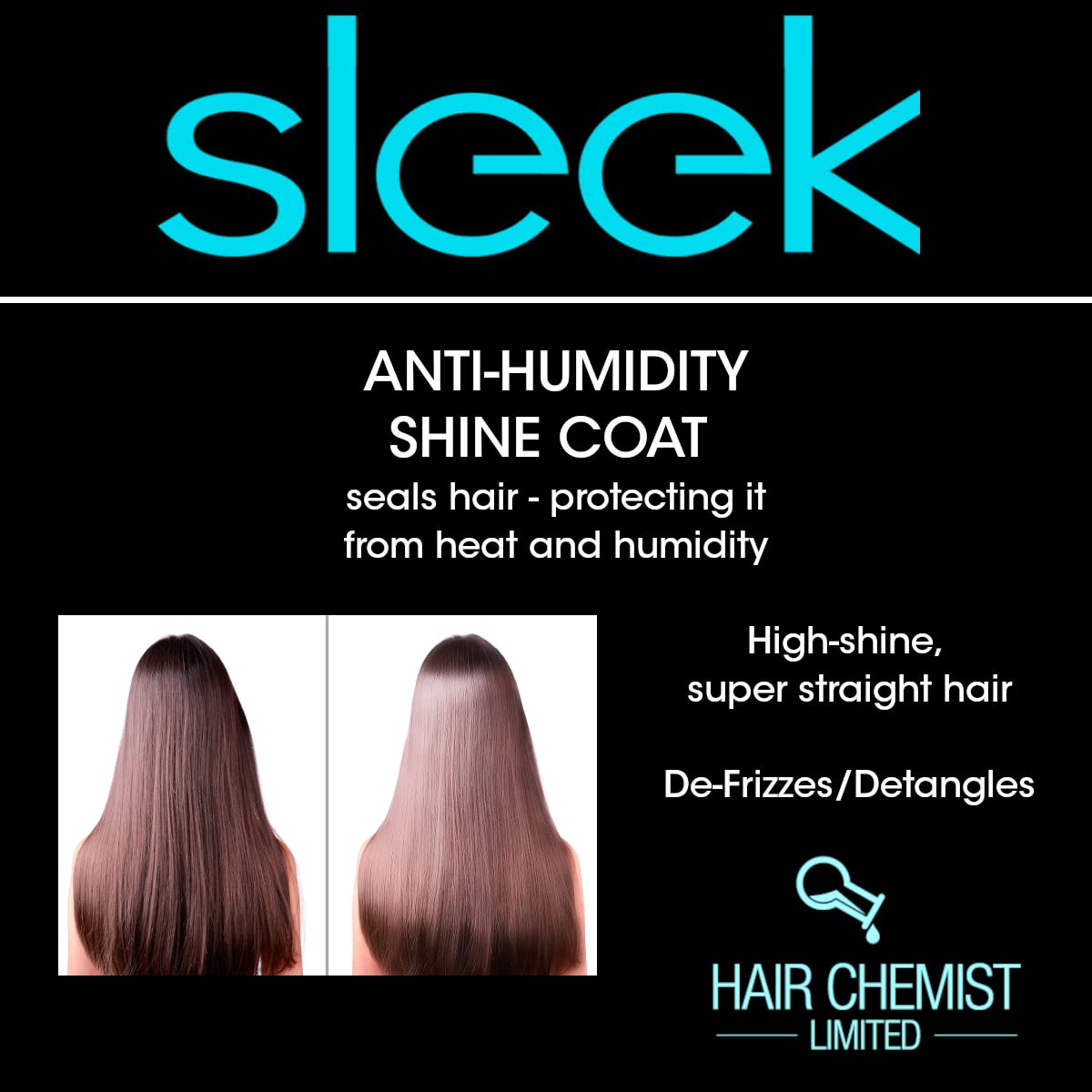 Hair Chemist SLEEK Anti Humidity Shine Coat - Large 16.9 Ounce Beauty & Personal Care Hair Chemist