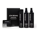 Jon Renau Synthetic Fiber Care Kit, Shampoo and Leave In Conditioner for Synthetic Wigs and Hair Extensions, Detangler Spray with Wide Tooth Comb, 4