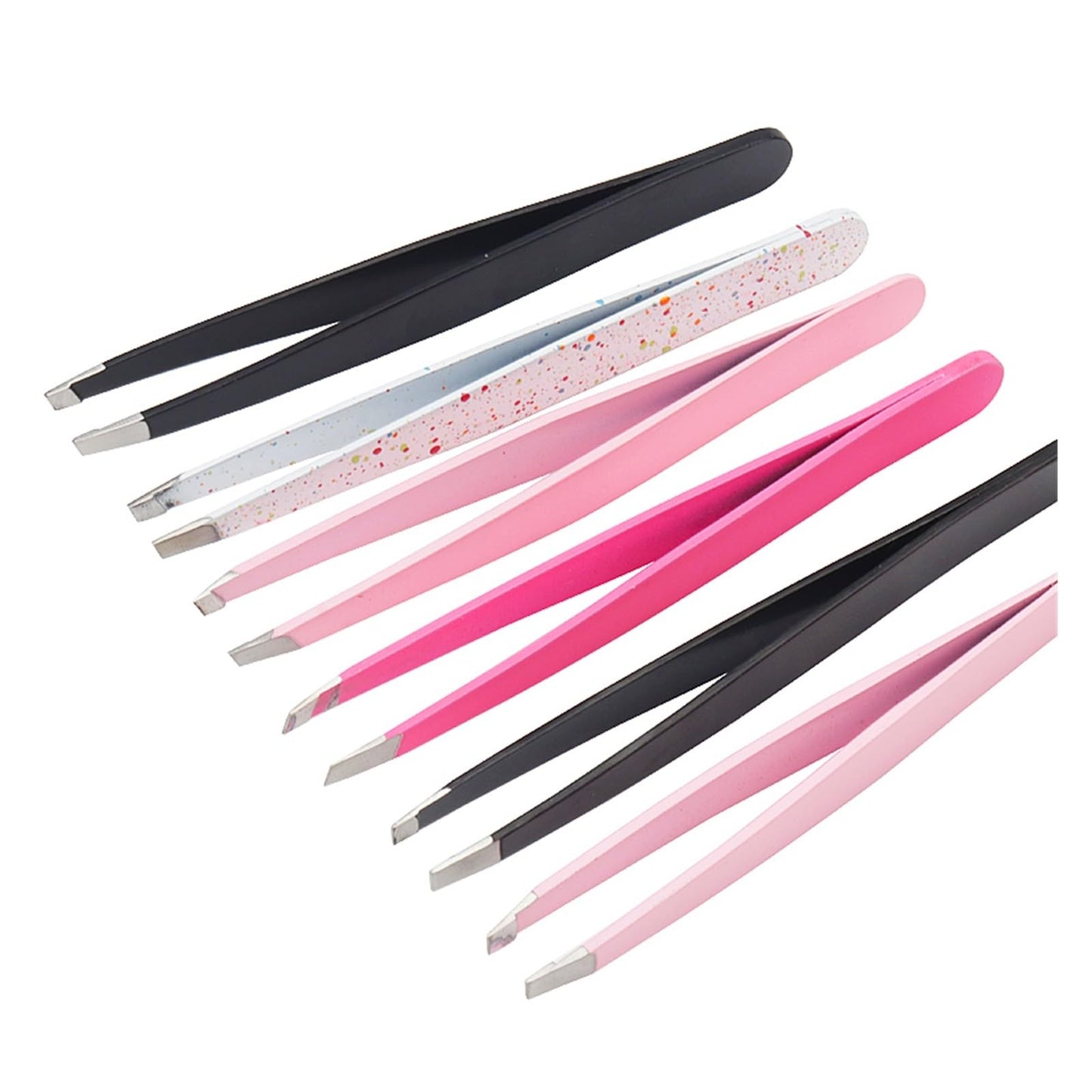 Eyebrows Tweezers Trimmer Professional Beard Eyelash Brow Face Hair Removal Tweezer Beautfy Makeup Stainless Steel Tools(AA296-06) Beauty and Personal Care ZXYZXYZZ