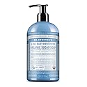 Dr. Bronner's Organic Sugar Soap (Baby Unscented, 12 Ounce) - Made with Regenerative Certified Organic Oils, Sugar & Shikakai Powder, 4-in-1 Use