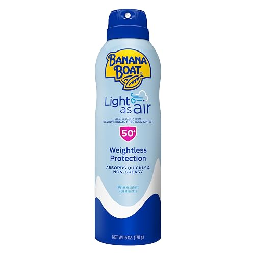 Banana Boat Spf#50+ Light As Air 6 Ounce Spray