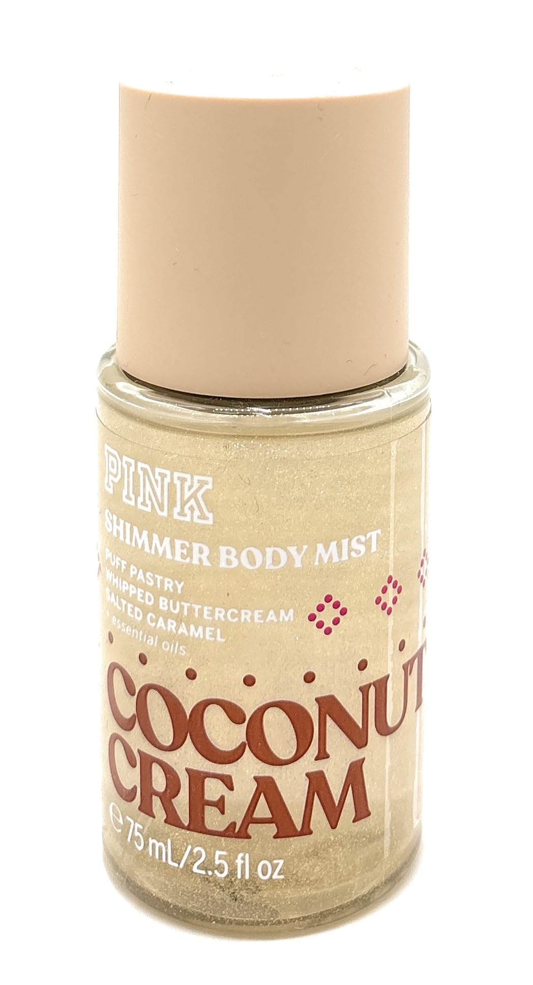 Victoria's Secret Coconut Cream Shimmer Body Mist 2.5 fl oz