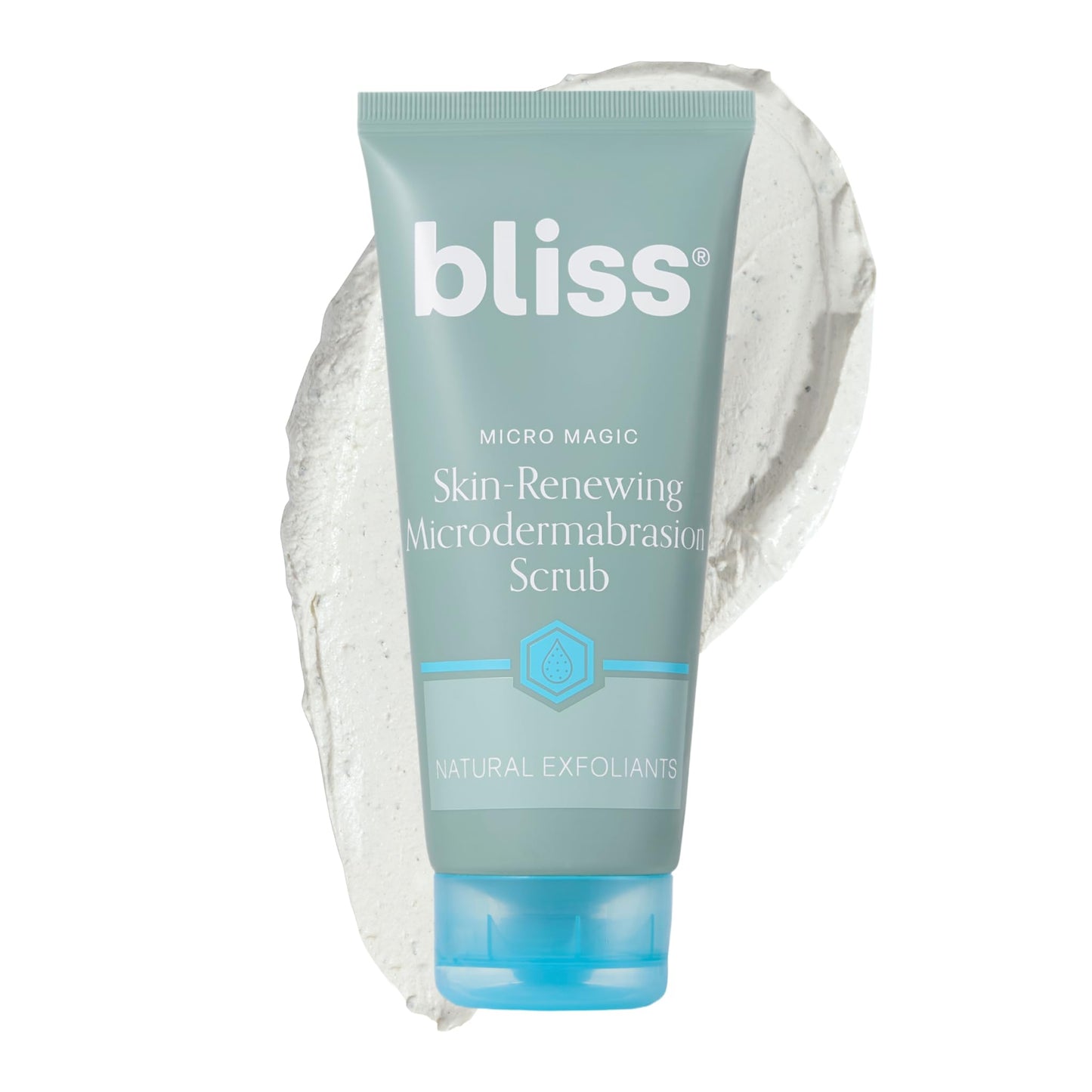 Bliss Micro Magic Skin-renewing Microdermabrasion Scrub | Smoothing Volcanic Pumice & Purifying Kaolin Clay | Refreshed Glow Straight-from-the-Spa |