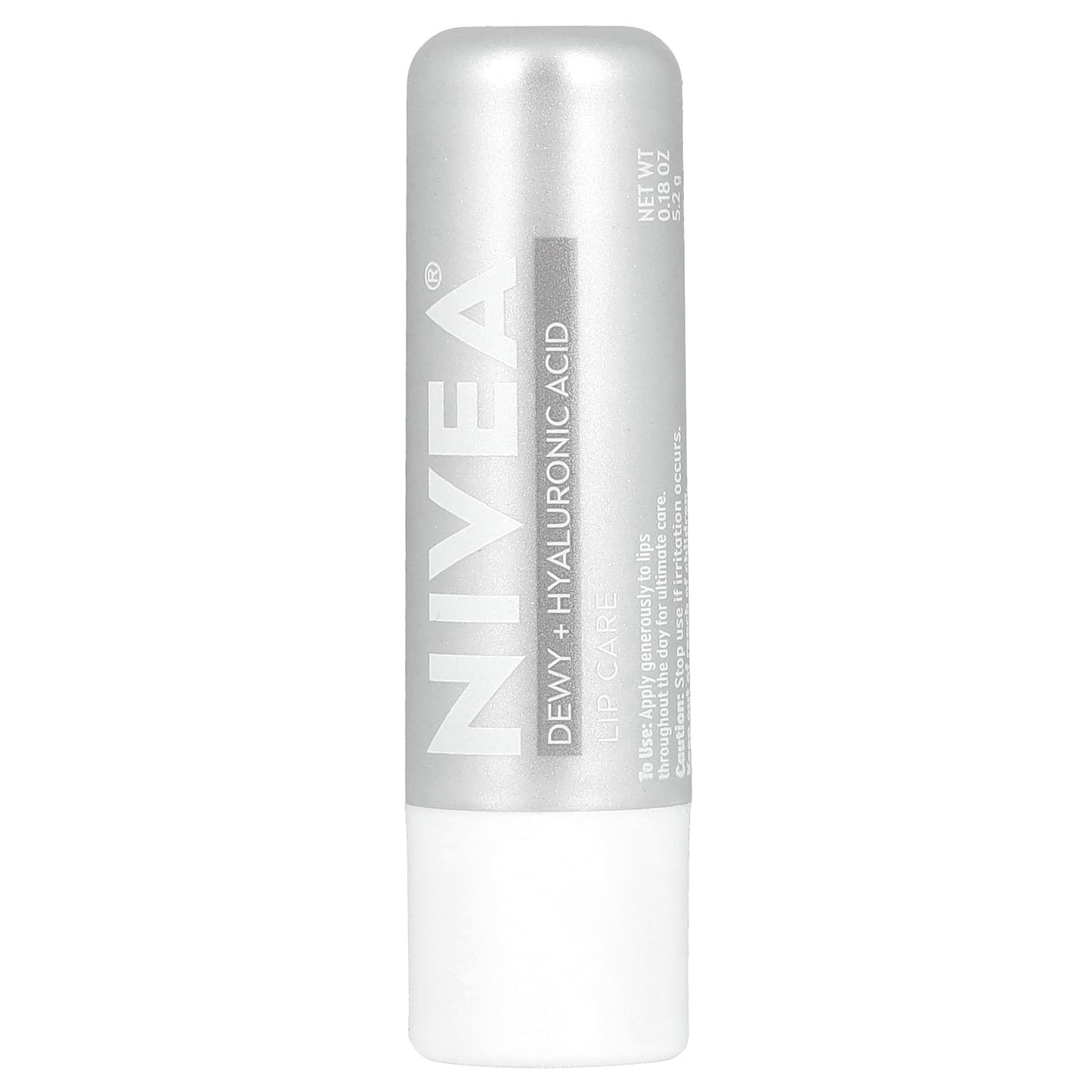 Nivea Dewy Lip Care Stick with Hyaluronic Acid, 0.18 oz