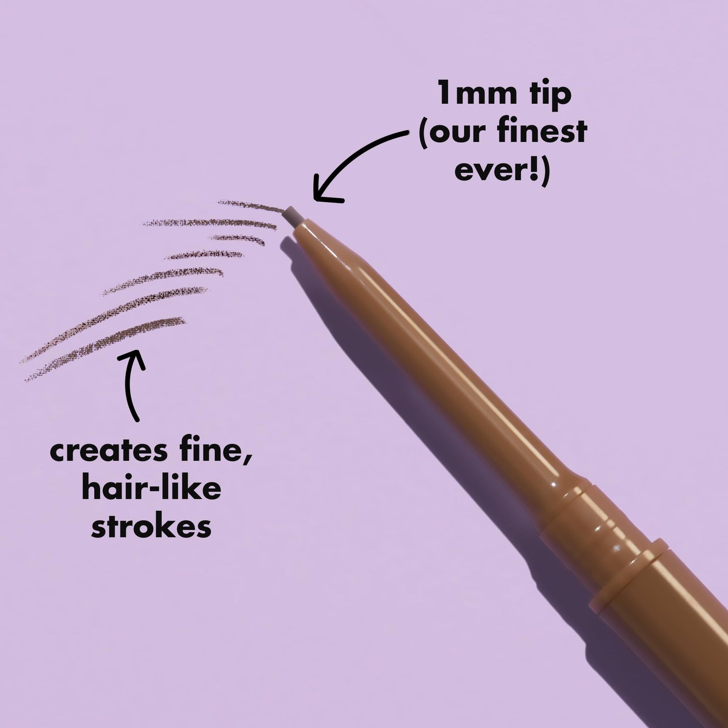 e.l.f. Micro-Fine Brow Pencil, Waterproof Brow Color & Spoolie For Shaping Brows & Creating A Feathered Natural-Looking Finish, Vegan & Cruelty-Free