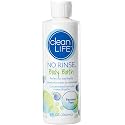 No-Rinse CleanLife Products Body Bath, 8 fl oz (Makes 8 Complete Baths) - Gentle, Concentrated Liquid Body Wash Made in USA - Ideal for Post-Surgery