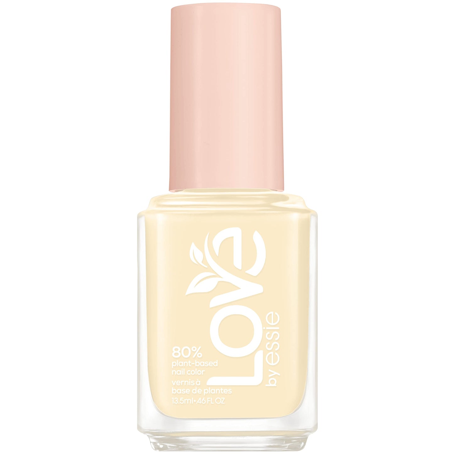 LOVE by essie Nail Polish, 80% Plant-based, Salon-Quality, Vegan, Yellow, On The Brighter Side, 0.46 Fl Oz Beauty & Personal Care essie