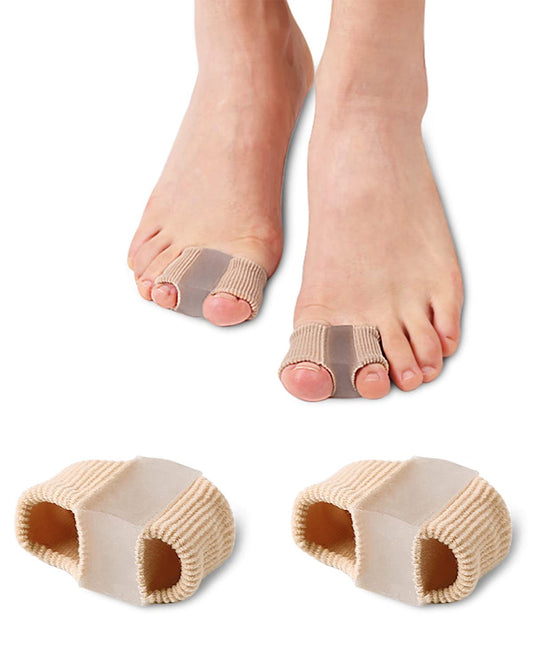 Golbylicc Bunion Toe Separators for Overlapping Toes Women Men, Gel Toe Spacers Bunion Corrector with 2 Loops for feet, Hammer Toe Straightener (2PC) Beauty and Personal Care Golbylicc Default Title
