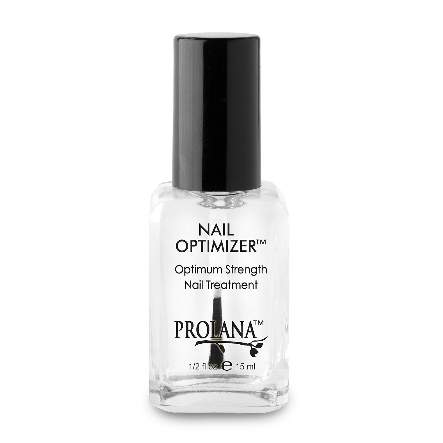 Prolana Nail Optimizer, Extra Strong Strengthener Base Coat for Weak and Damaged Nails, Nail Growth & Prevents Nails from Peeling, Stops Slipts, Chips