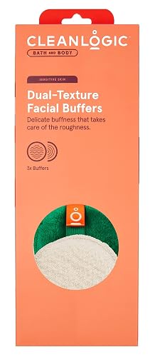 Clean Logic Dual-Texture Facial Buffers Sensitive Skin (Pack of 3)