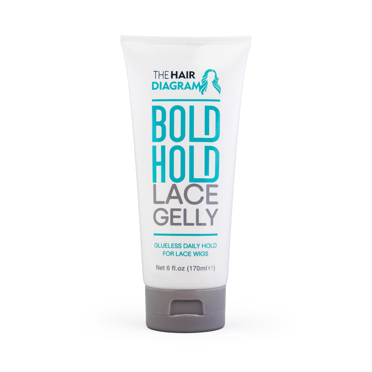 The Hair Diagram - Bold Hold Lace Gelly - Glueless - Temporary Hold Lace Melt Gel For Front Wigs and Hair Systems - Styling Agent For Baby Hairs - Non Beauty and Personal Care The Hair Diagram