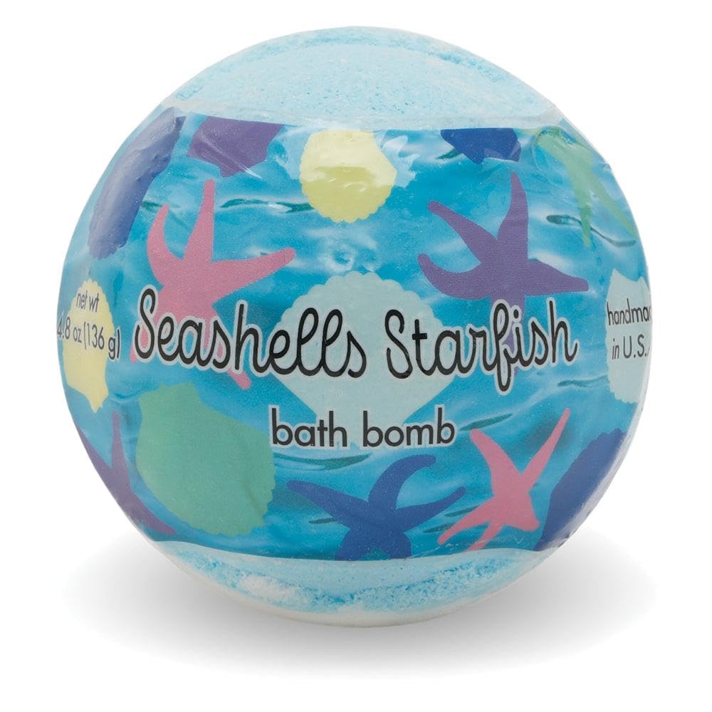 Bath Bomb - SEASHELLS & STARFISH