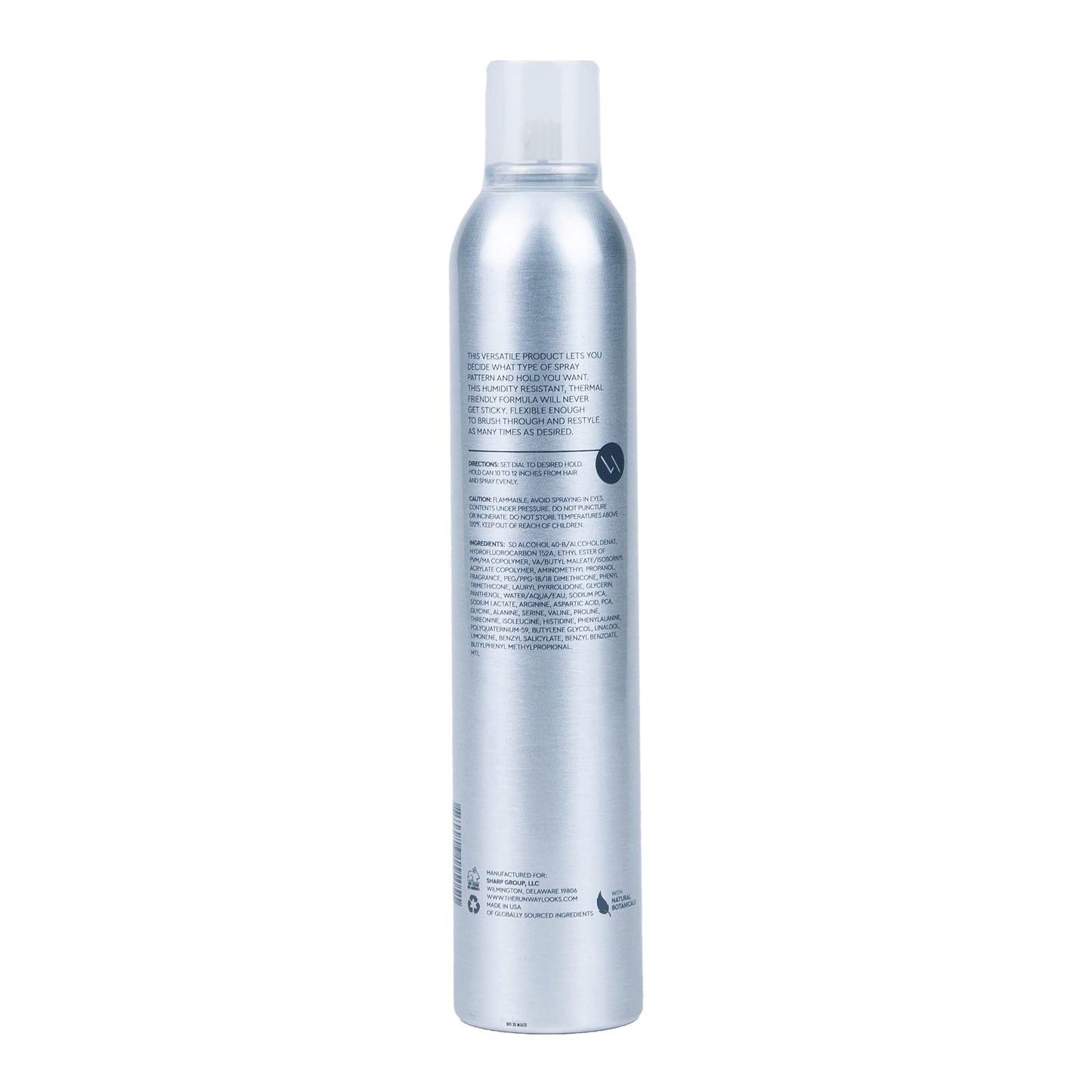 The Runway Looks Set It Forget It Control-It Versatile Hairspray, With Pro-Vitamin B5, Customizable Hold Levels For Versatile Styling, Leaves No