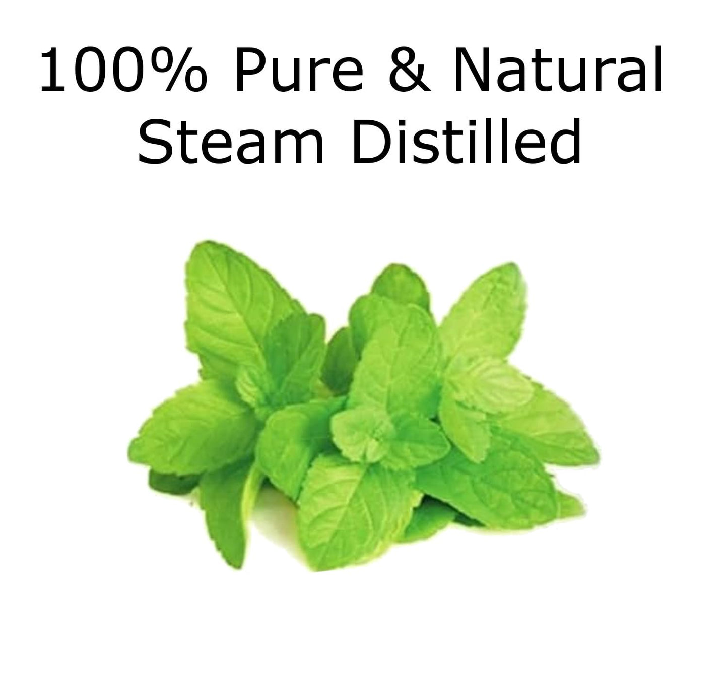 Peppermint Essential Oil 4 oz. with Huge Glass Bottle, Glass Dropper, and Sprayer. Detailed User's Guide E-Book. Skin Care, Garden Care, and Hair