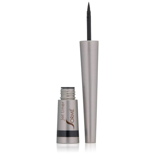 SORMÉ Jetliner Liquid Eyeliner - Fast Dry, No Smearing, Smudge Proof Eyeliner - Smooth & Stable Control Black Eye Liner - Long Lasting Natural
