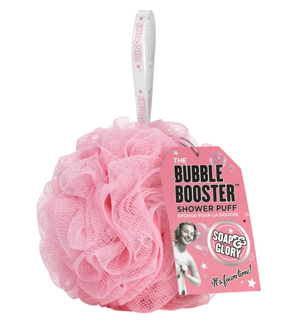 Soap & Glory Pink Shower Puff by Soap And Glory