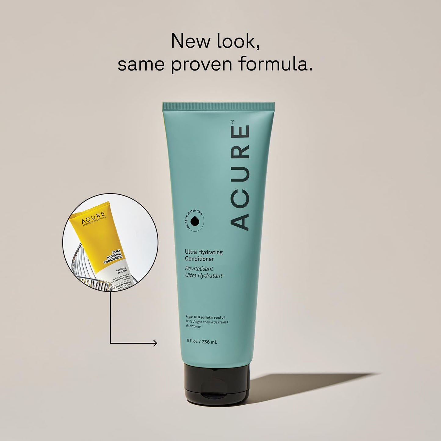 Acure Ultra Hydrating Conditioner - for Damaged, Fine, Dry, Hair - 8 fl oz Beauty and Personal Care Acure