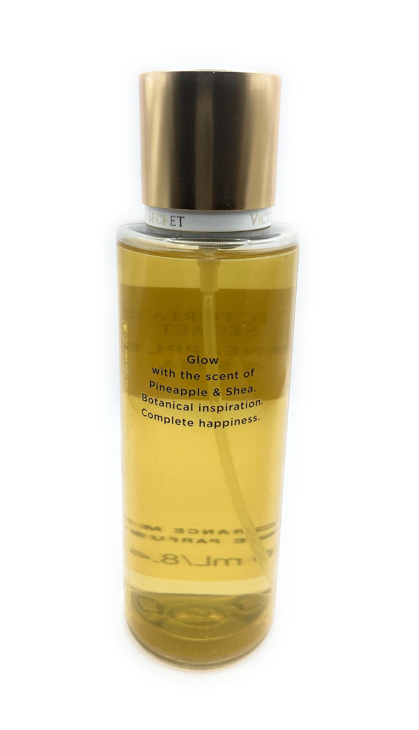 Victoria's Secret Pineapple & Shea Glow Fragrance Body Mist 8.4 Fluid Ounce Spray