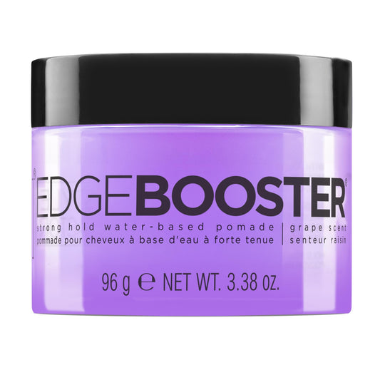 Style Factor Edge Booster Strong Hold Water-Based Pomade | Formulated with Argan Oil for Moisture & High Shine | Long Lasting Edge Control Gel |